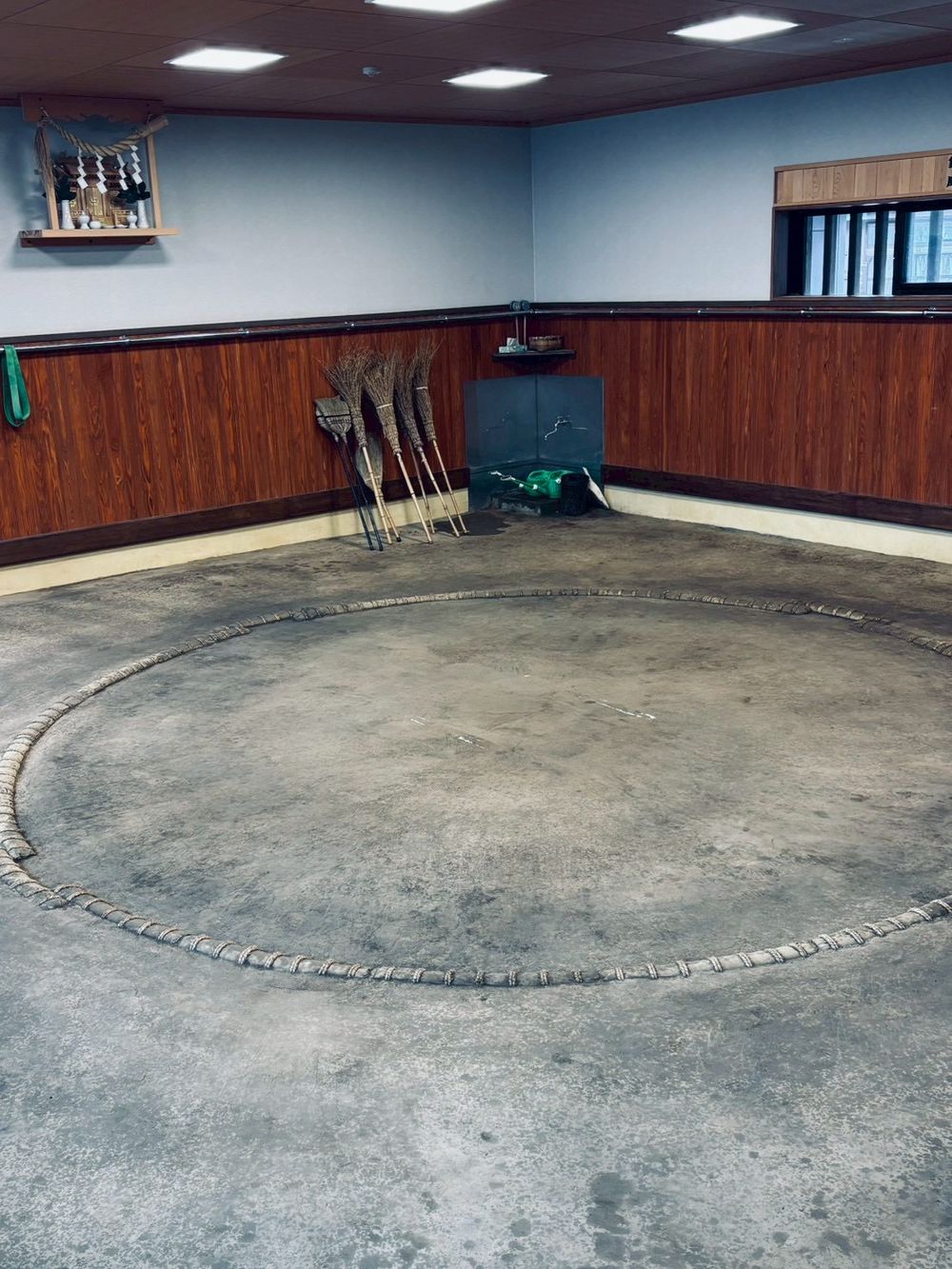 Inside the training room